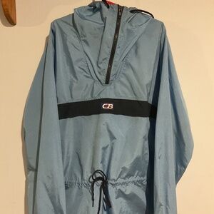 CB SPORTS RETRO PULLOVER WINDBREAKER BLUE XS